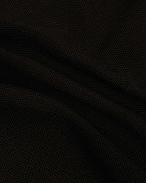Our Legacy Isola Shirt Black Sparse Panama Cotton Fabric