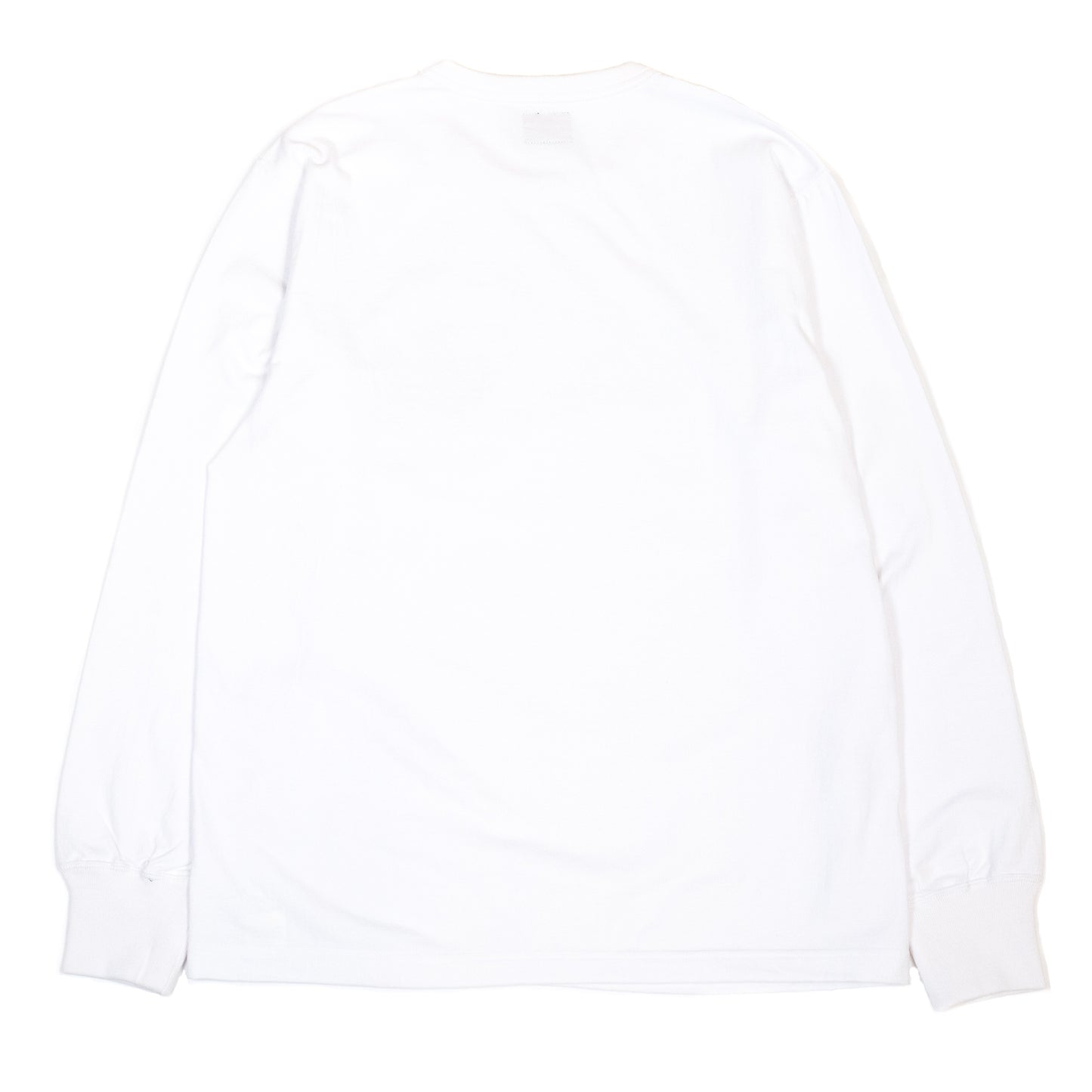 lost & found The Real McCoy's The Real McCoy's MC20002 Logo Tee L/S White