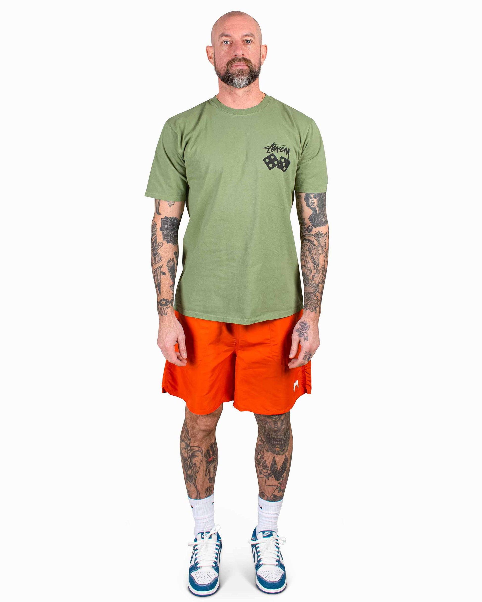 lost & found Stussy Stüssy Stock Water Short Clay