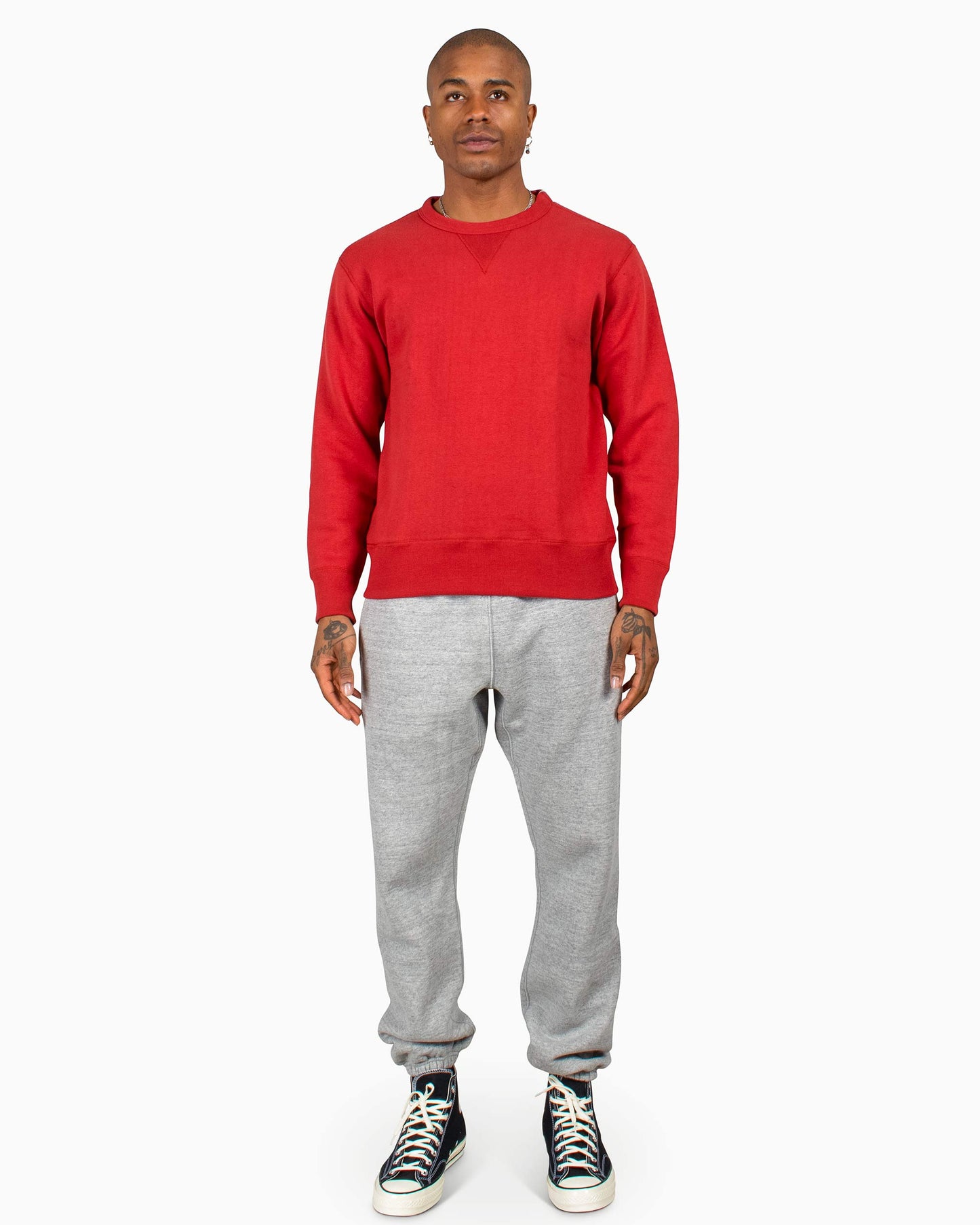 lost & found The Real McCoy's The Real McCoy's MC13111 Sweatshirt / Loop Wheel Cherry