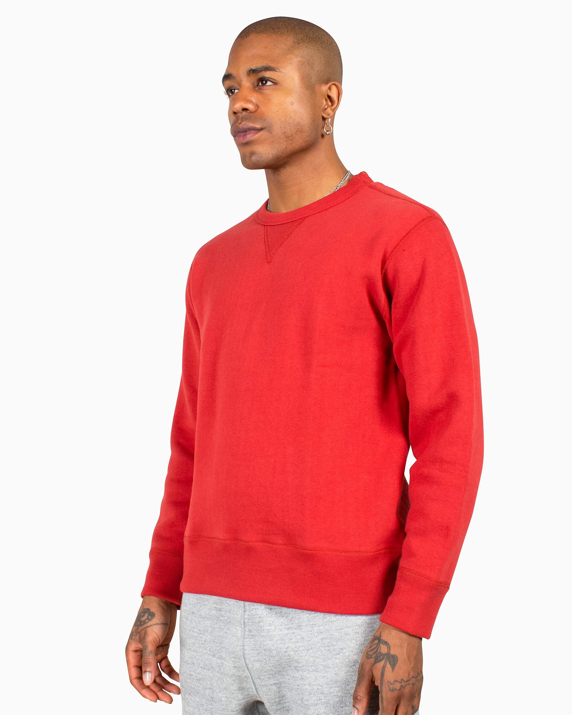 lost & found The Real McCoy's The Real McCoy's MC13111 Sweatshirt / Loop Wheel Cherry