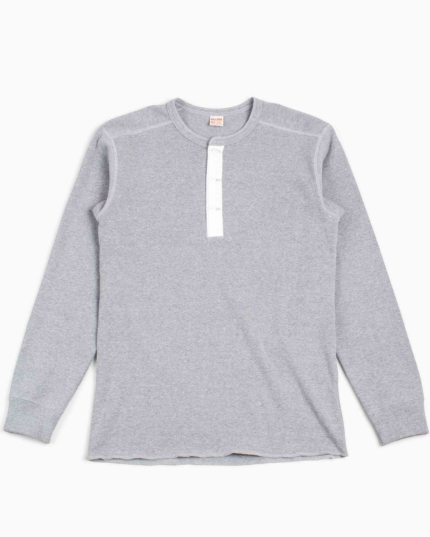 lost & found The Real McCoy's The Real McCoy's MC16117 Union Shirt Long Sleeve Grey