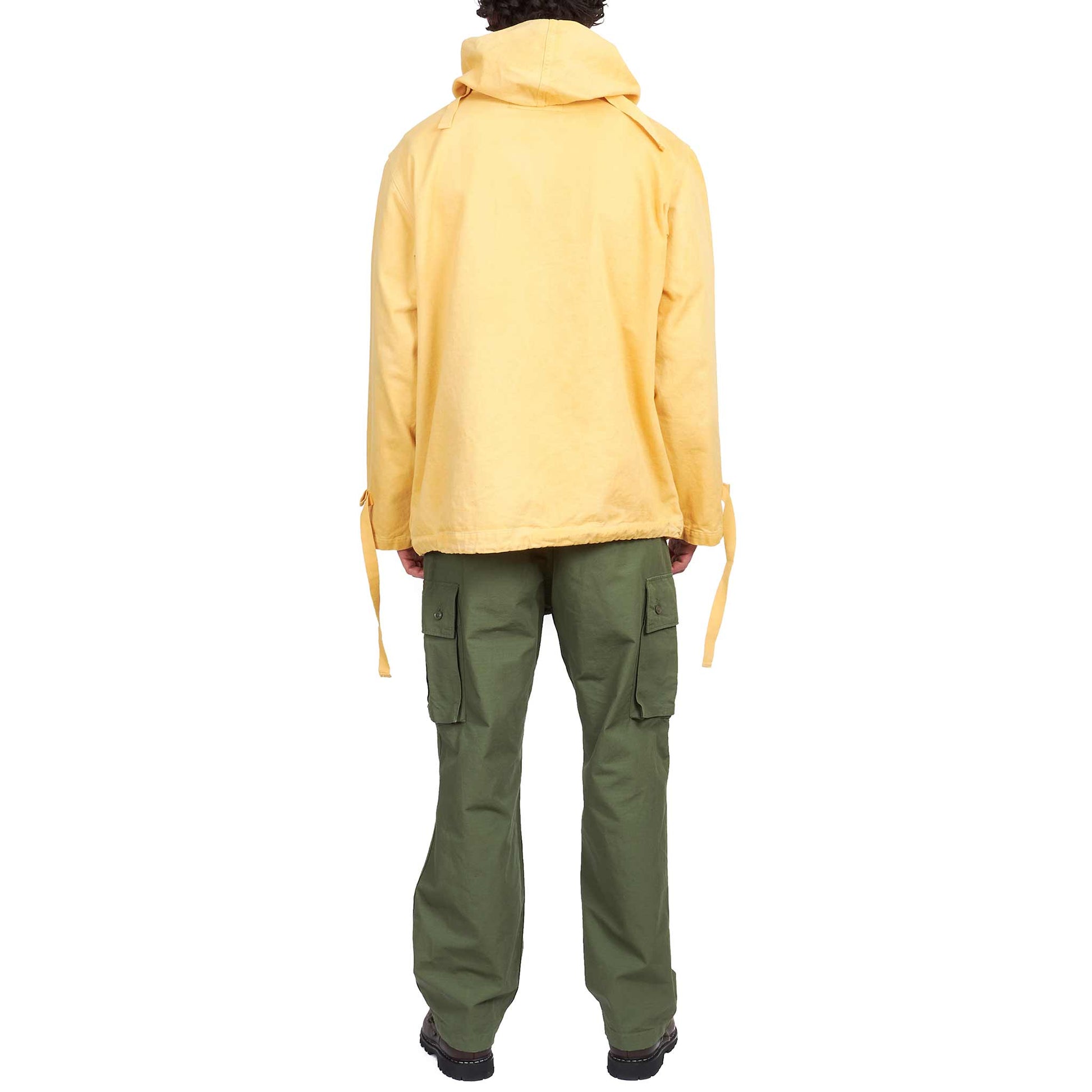 lost & found The Real McCoy's The Real McCoy's MJ21022 USN Salvage Smock Parka (Over-Dyed) Yellow