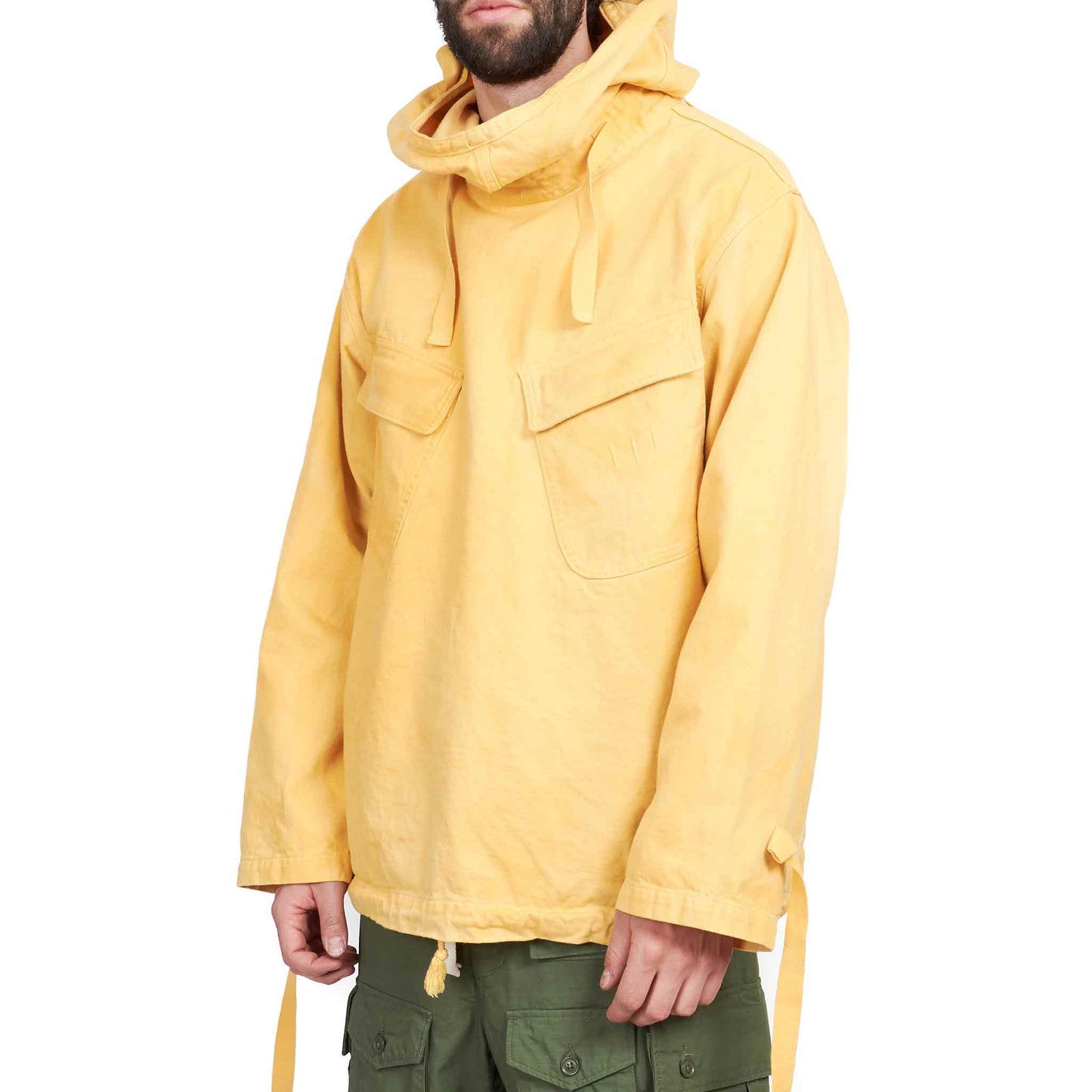 lost & found The Real McCoy's The Real McCoy's MJ21022 USN Salvage Smock Parka (Over-Dyed) Yellow