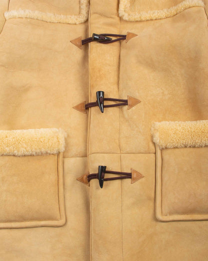 lost & found The Real McCoy's The Real McCoy's MJ21123 Mouton Duffle Coat Beige
