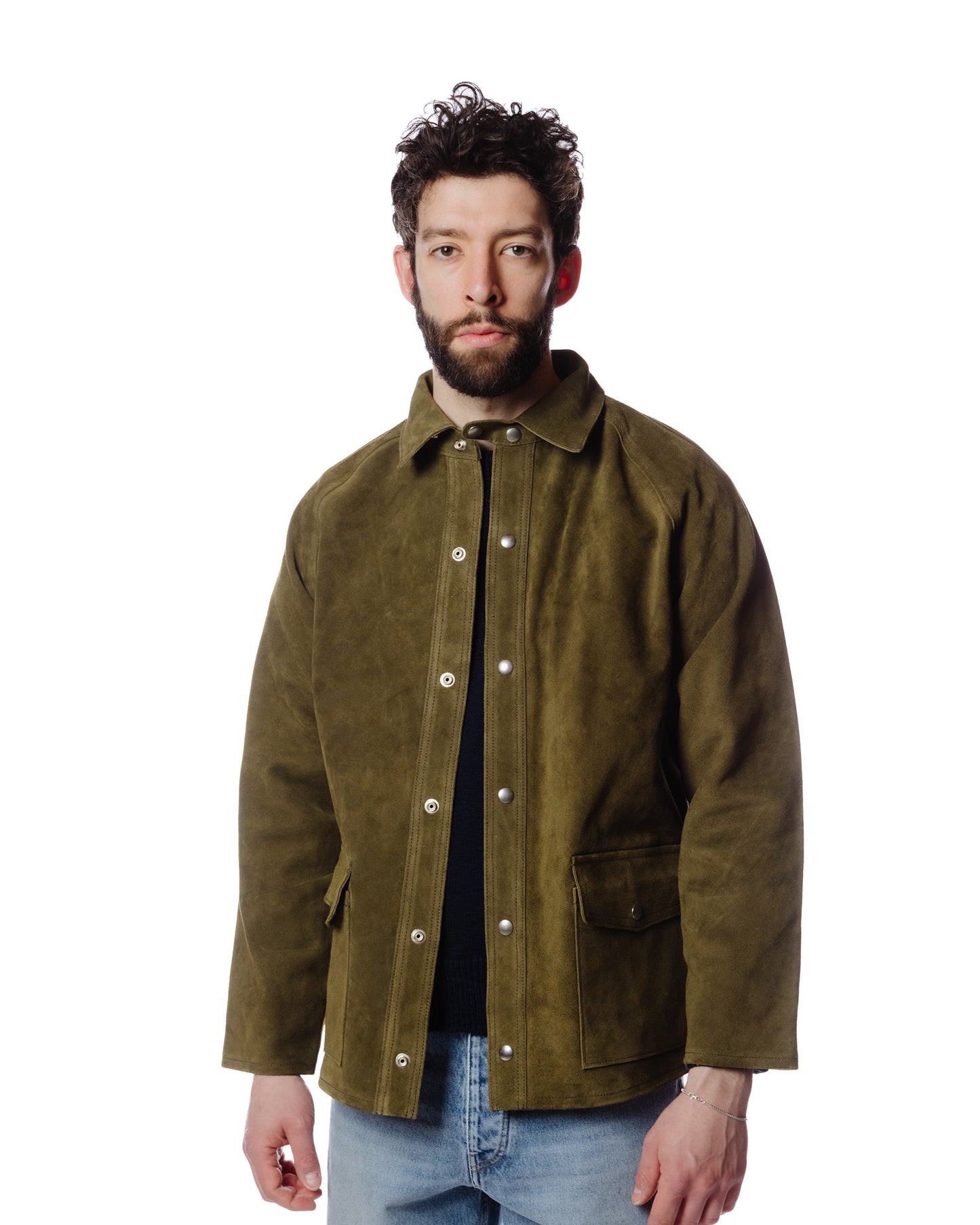 lost & found The Real McCoy's The Real McCoy's MJ23014 8HU Leather Welder Jacket O. Brown