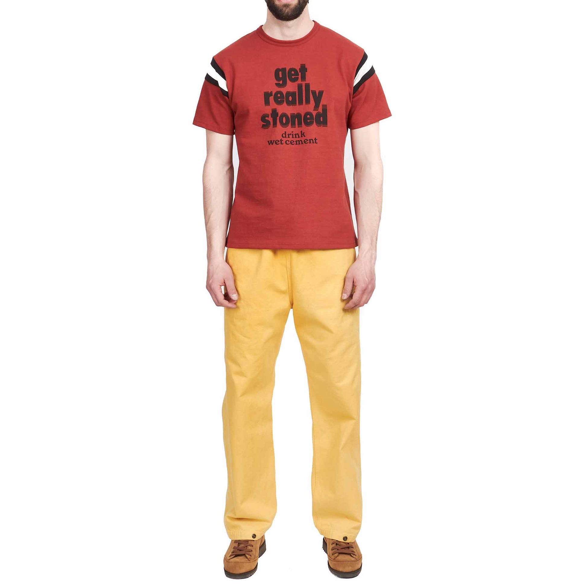 lost & found The Real McCoy's The Real McCoy's MP21019 USN Salvage Trousers (Over-Dyed) Yellow