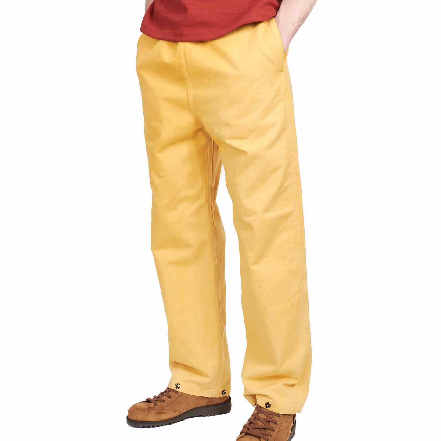 lost & found The Real McCoy's The Real McCoy's MP21019 USN Salvage Trousers (Over-Dyed) Yellow