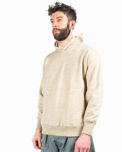 lost & found The Real McCoy's The Real McCoy's MC22112 Boxing Glove Pocket Hooded Sweatshirt Oatmeal