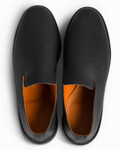 lost & found Viberg Viberg Slipper Nero Washed Kangaroo