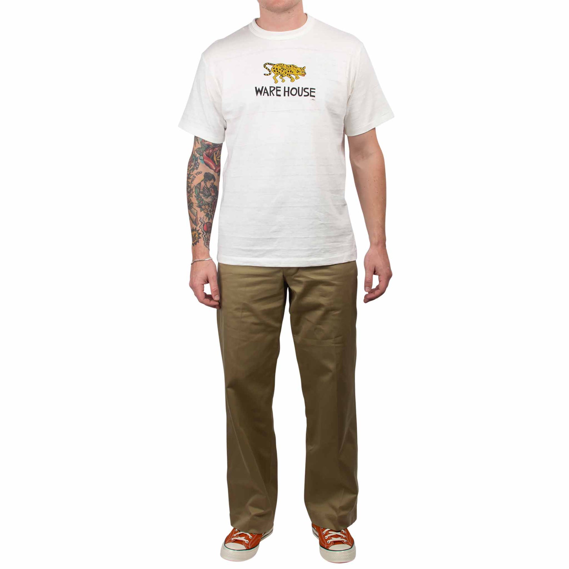 lost & found Warehouse Warehouse Lot. 1216 M-41 Type US Army Chino Pants Khaki