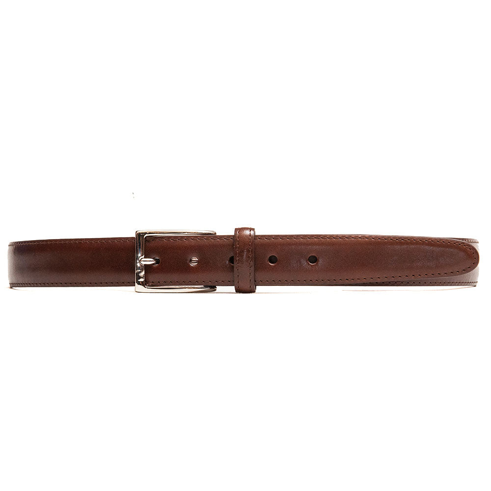 lost & found Alden Alden Calf Leather Belt Dark Brown