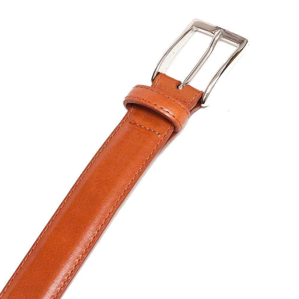lost & found Alden Alden Calf Leather Belt Tan