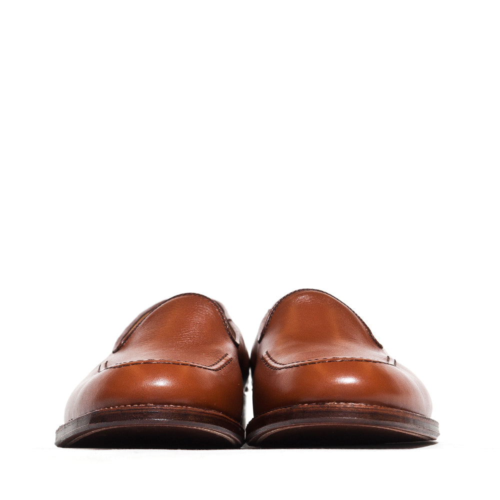 lost & found Alden Alden Cognac Lady Calf Slip On With Mocc Stitch G7101