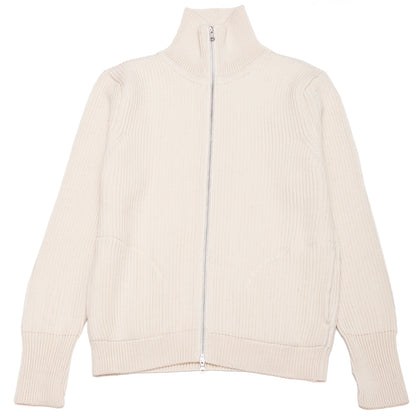 lost & found Andersen-Andersen Andersen-Andersen Navy Full-Zip with Pockets Off-White