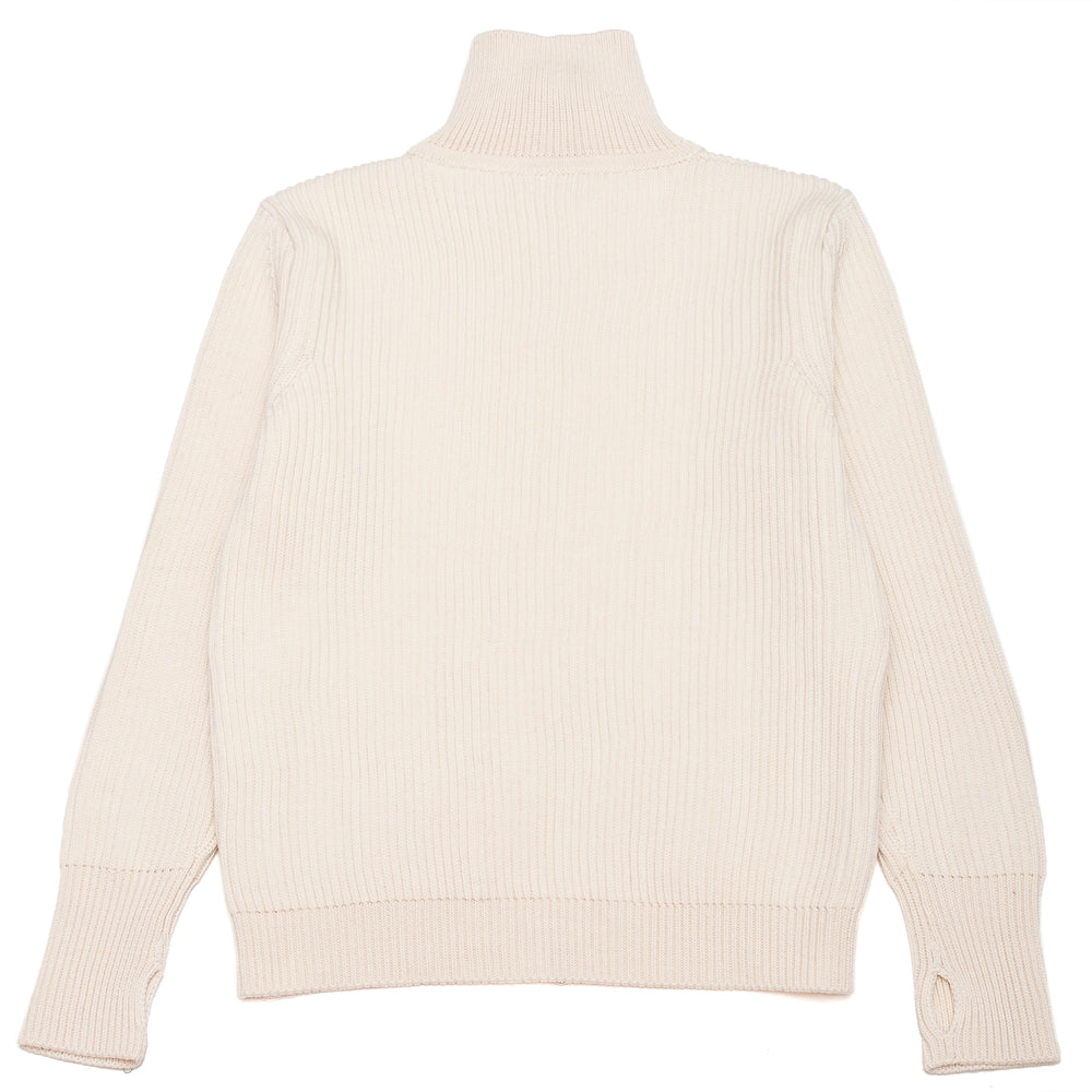 lost & found Andersen-Andersen Andersen-Andersen Navy Full-Zip with Pockets Off-White