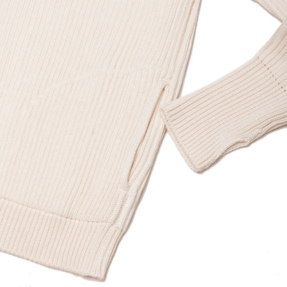 lost & found Andersen-Andersen Andersen-Andersen Navy Full-Zip with Pockets Off-White