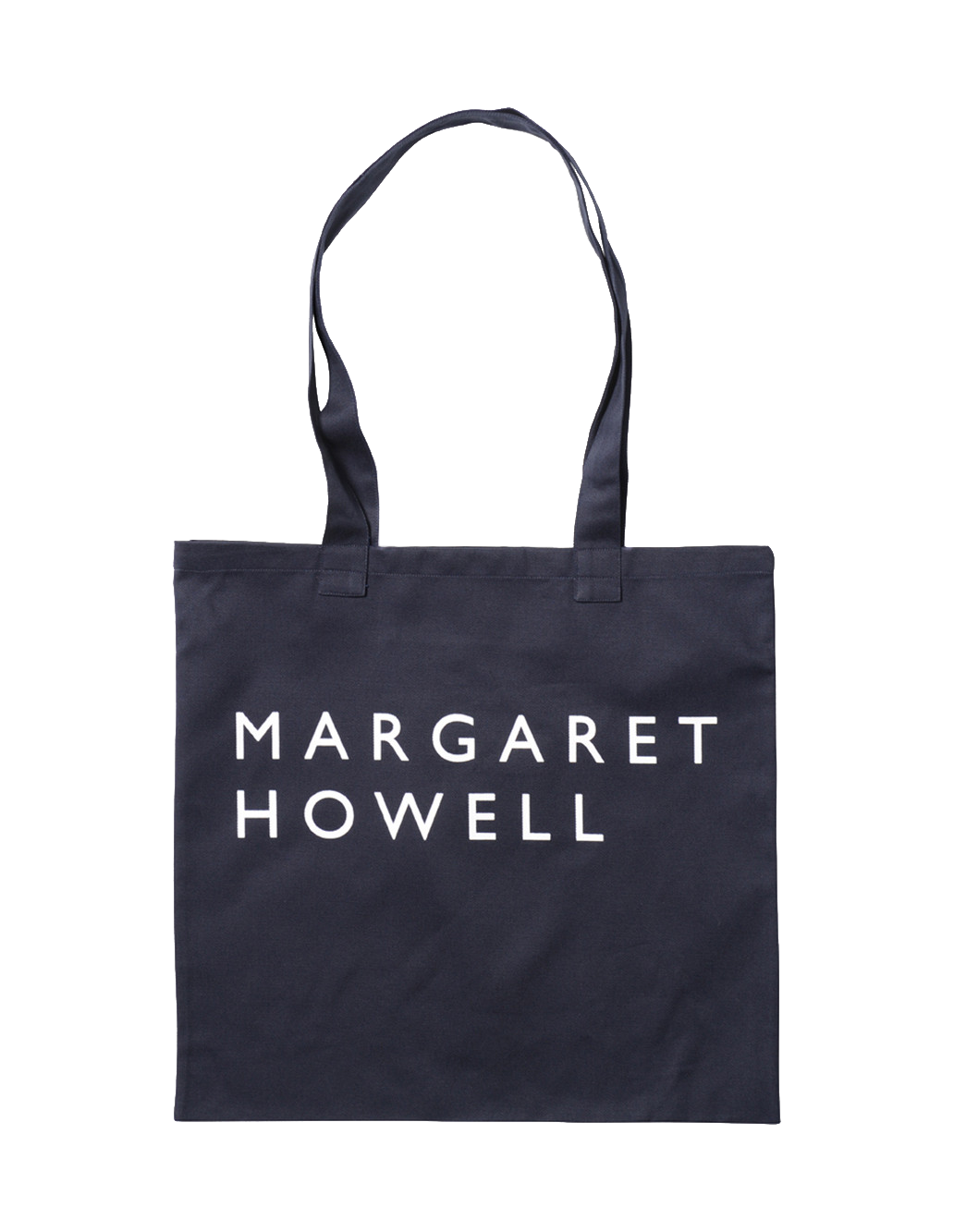 lost & found Margaret Howell Margaret Howell Logo Bag Cotton Drill Navy