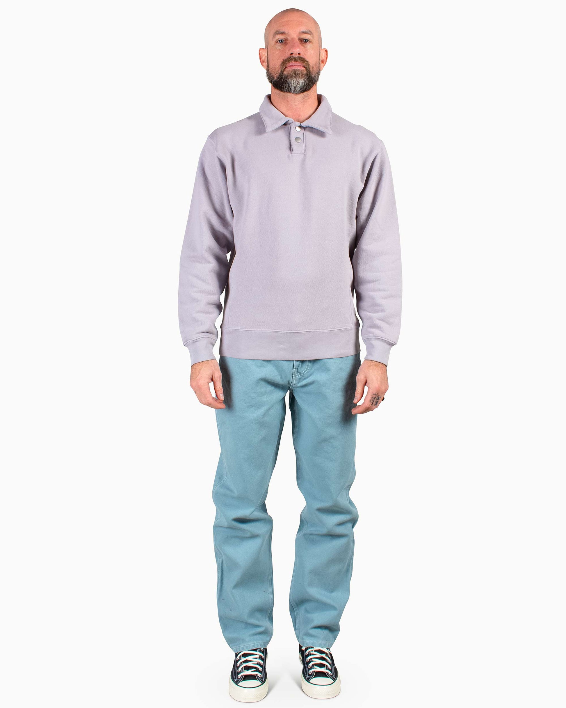 lost & found paa paa Four Pocket Canvas Jean Light Indigo