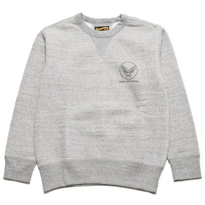 lost & found The Real McCoy's The Real McCoy's Army Air Force Sweatshirt Grey