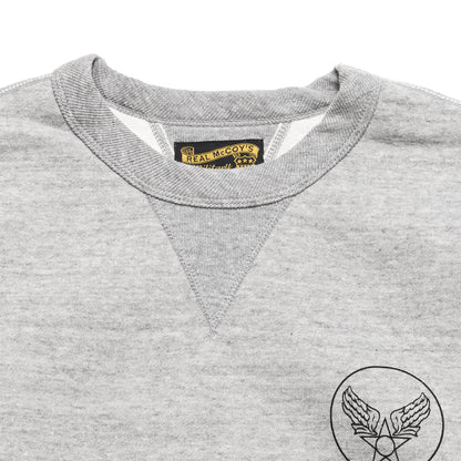 lost & found The Real McCoy's The Real McCoy's Army Air Force Sweatshirt Grey