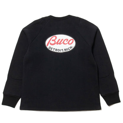 lost & found The Real McCoy's The Real McCoy's Buco Padded Sweatshirt Black